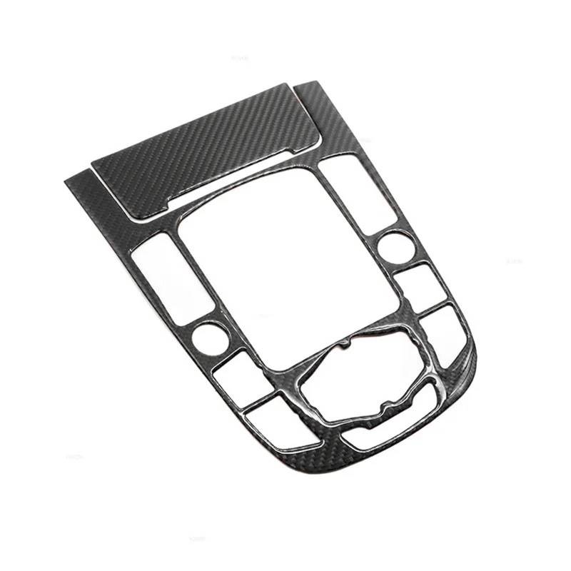 Zentrale Bedienfeld-Abdeckung Für A4L Für A5 2009-2016 Für Q5 2009-2018 Carbon Fiber Center Control Gear Shift Panel/Zigarettenanzünder Rahmen Abdeckung Aufkleber Trim Aufkleber Innen Zubehör(Type von tnbru