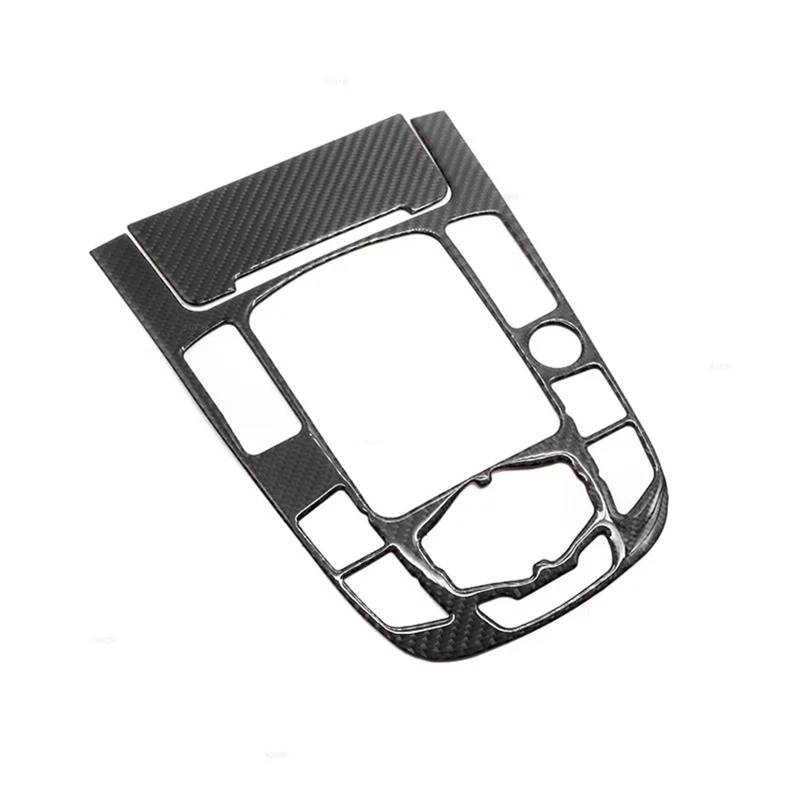 Zentrale Bedienfeld-Abdeckung Für A4L Für A5 2009-2016 Für Q5 2009-2018 Carbon Fiber Center Control Gear Shift Panel/Zigarettenanzünder Rahmen Abdeckung Aufkleber Trim Aufkleber Innen Zubehör(Type von tnbru