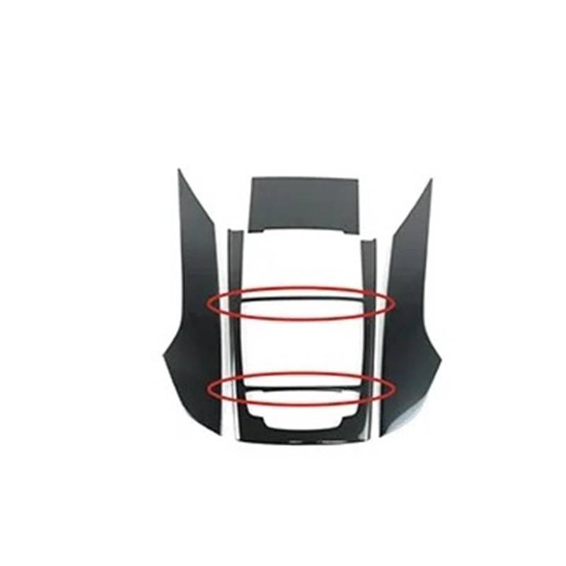 Zentrale Bedienfeld-Abdeckung Für A6 C7 2012-2018 Auto-Styling Innenausstattung Edelstahl Mittelkonsole Schalthebel Rahmen Dekoration Abdeckung Verkleidung Trim Aufkleber Innen Zubehör(A Carbon Fiber von tnbru