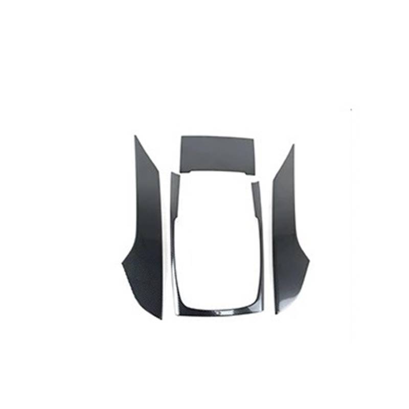 Zentrale Bedienfeld-Abdeckung Für A6 C7 2012-2018 Auto-Styling Innenausstattung Edelstahl Mittelkonsole Schalthebel Rahmen Dekoration Abdeckung Verkleidung Trim Aufkleber Innen Zubehör(C Carbon Fiber von tnbru