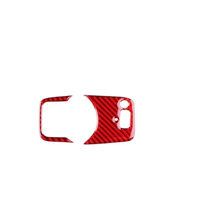 Zentrale Bedienfeld-Abdeckung Für Alfa Für Romeo Für Giulia 2015 2016 Für Stelvio 2017-2024 LHD RHD Autoscheinwerferschalter-Tastenfeld Aufkleber Aus Echter Weicher Kohlefaser Trim Aufkleber Innen Zub von tnbru