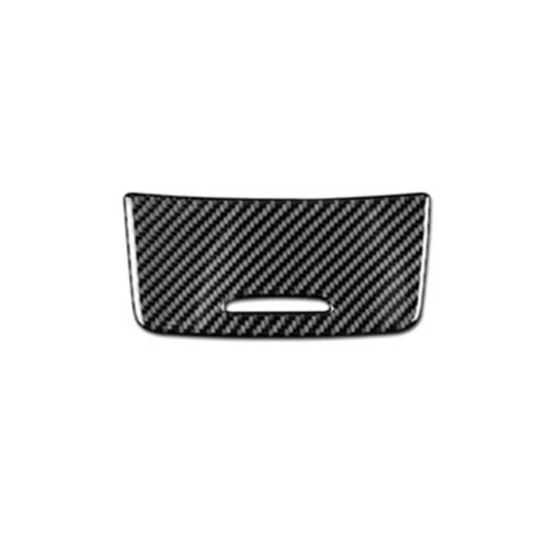 Zentrale Bedienfeld-Abdeckung Für Benz A Für Klasse W176 Für CLA C117 Für GLA X156 2013-2018 Auto-Mittelkonsolen-Panel-Zubehör Echter Weicher Carbonfaser-Aufkleber Trim Aufkleber Innen Zubehör(Type B) von tnbru