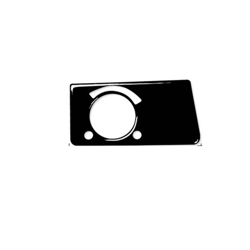 Zentrale Bedienfeld-Abdeckung Für Benz Für E-Klasse W211 2003-2009 Klavierlack Schwarz Zentralsteuerung Klimaanlage Steckdose Scheinwerfer Schalter Panel Trim Aufkleber Trim Aufkleber Innen Zubehör(LH von tnbru