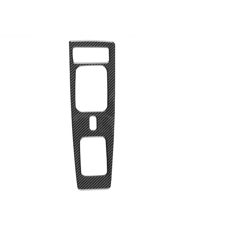 Zentrale Bedienfeld-Abdeckung Für Benz Für G-Klasse W463 G500 G55 2004-2012 Echtkohlefaser-Schalthebelverkleidungsverkleidungsabdeckung Autoinnenausstattungsaufkleber Trim Aufkleber Innen Zubehör(Blac von tnbru