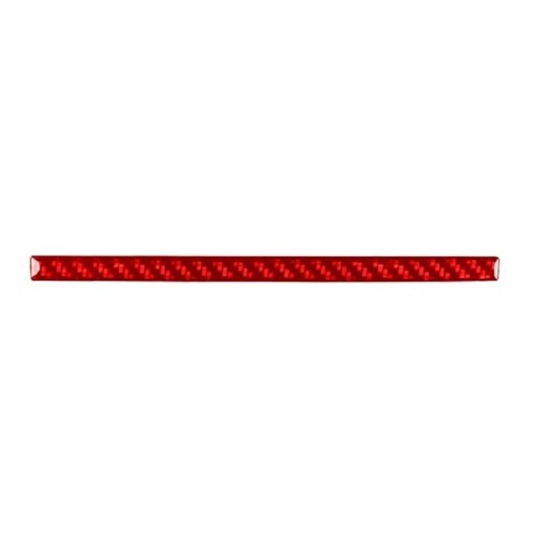 Zentrale Bedienfeld-Abdeckung Für Boxter 996 1998-2004 Rotes Carbonfaser-Mittelkonsolen-Schalthebel-Luftauslass-Verkleidungsset Autoinnenausstattung Aufkleber Trim Aufkleber Innen Zubehör(2) von tnbru