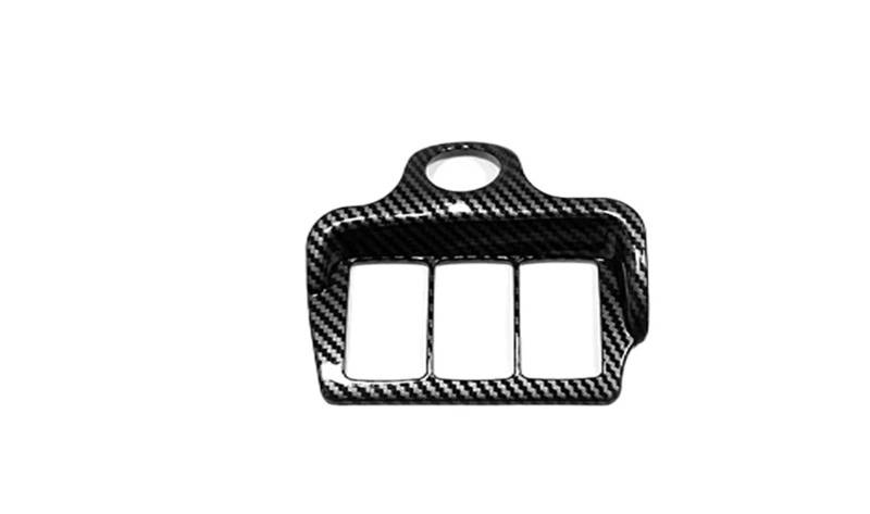 Zentrale Bedienfeld-Abdeckung Für CRV Für CR-V 2012 2013 2014 2015 Abs Carbon Fiber Auto Armlehne Gangschaltung Tür Fenster Glas Lift Schalter Panel Abdeckung Trim Trim Aufkleber Innen Zubehör(Headlig von tnbru