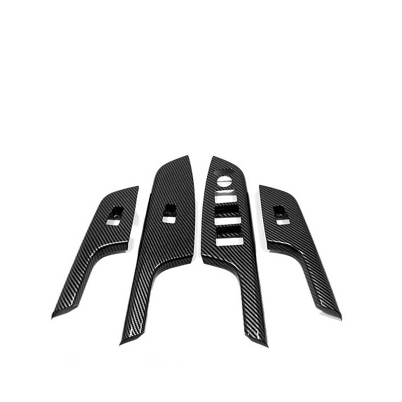 Zentrale Bedienfeld-Abdeckung Für CRV Für CR-V 2012 2013 2014 2015 Abs Carbon Fiber Auto Armlehne Gangschaltung Tür Fenster Glas Lift Schalter Panel Abdeckung Trim Trim Aufkleber Innen Zubehör(Window von tnbru