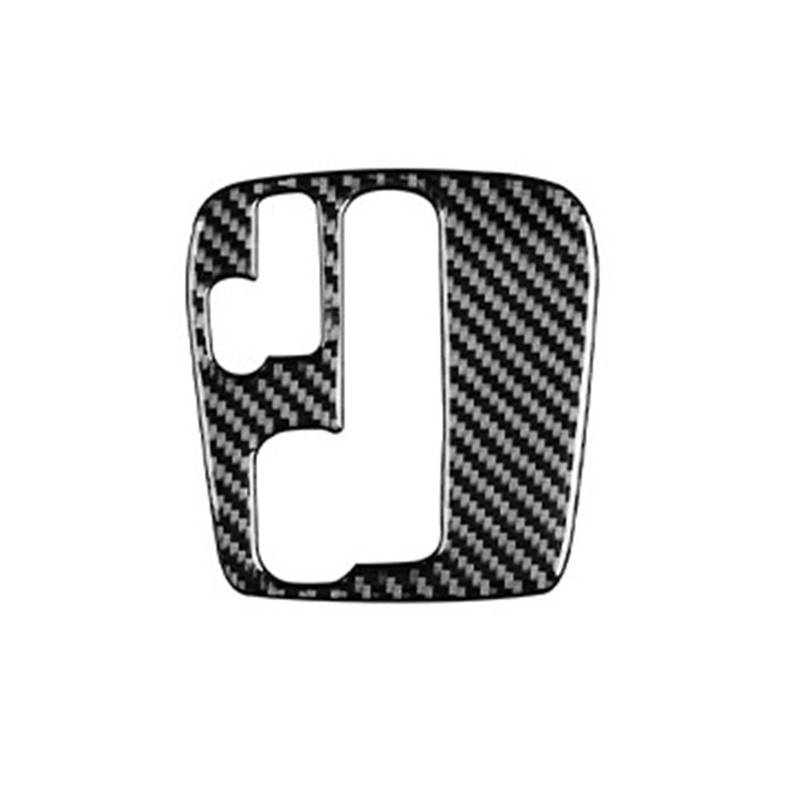 Zentrale Bedienfeld-Abdeckung Für Cayenne Für Sport Für SUV 2003-2010 Carbon Fiber Center Gangschaltung Aschenbecher Panel Auto Innen Zubehör Dekorative Aufkleber Trim Aufkleber Innen Zubehör(4 Black) von tnbru