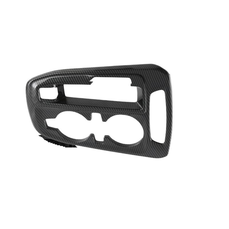 Zentrale Bedienfeld-Abdeckung Für Chevrolet Für Trax 2024+ Innenausstattung Carbon Fiber Schwarz Autokonsole Schalthebelverkleidung Klimaanlage Steckdose Trim Aufkleber Innen Zubehör(Panel Cover) von tnbru