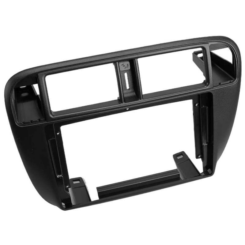 Zentrale Bedienfeld-Abdeckung Für Civic EJ/EK/EM 1995 1996 1997 1998 1999 2000 2001 LHD Schwarz ABS 9'' Autoradio Stereo Armaturenbrett Blende Rahmen Verkleidung Trim Aufkleber Innen Zubehör von tnbru