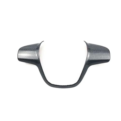 Zentrale Bedienfeld-Abdeckung Für Ford Für Focus 3 Mk3 2012-2014 Autozubehör 1 Stück ABS Chromverkleidung Lenkrad Paillettenabdeckung Aufkleber Fall Trim Aufkleber Innen Zubehör(A Type Carbon Fiber) von tnbru