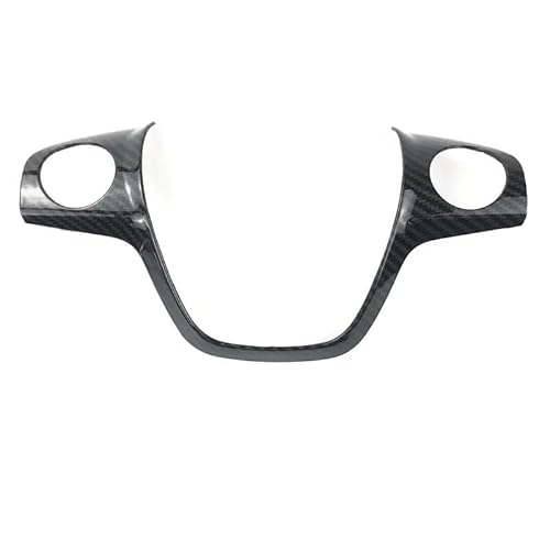 Zentrale Bedienfeld-Abdeckung Für Ford Für Focus 3 Mk3 2012-2014 Autozubehör 1 Stück ABS Chromverkleidung Lenkrad Paillettenabdeckung Aufkleber Fall Trim Aufkleber Innen Zubehör(B Type Carbon 3pcs) von tnbru