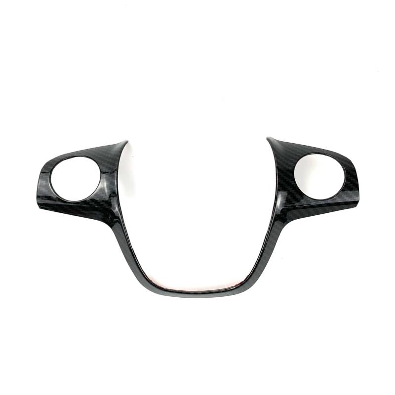 Zentrale Bedienfeld-Abdeckung Für Ford Für Focus 3 Mk3 2012-2014 Autozubehör 1 Stück ABS Chromverkleidung Lenkrad Paillettenabdeckung Aufkleber Fall Trim Aufkleber Innen Zubehör(B Type Carbon Fiber) von tnbru