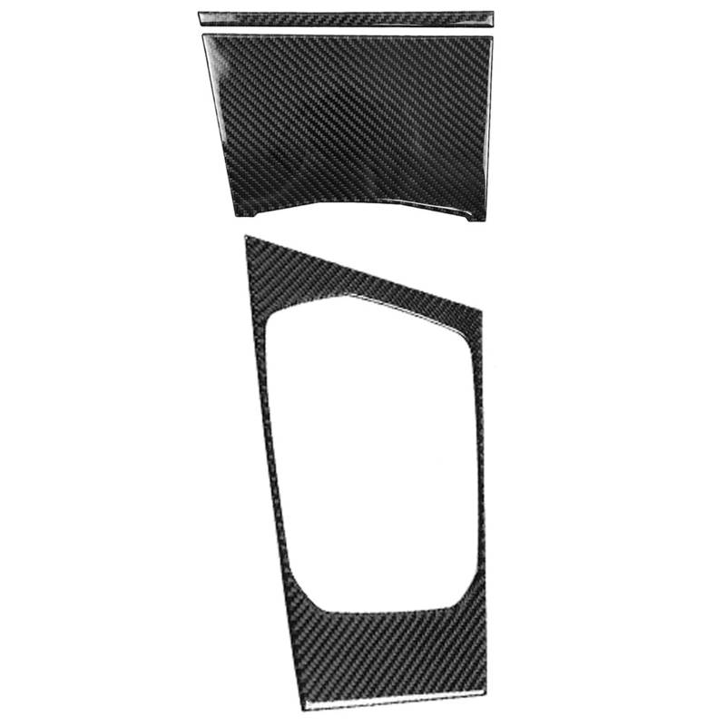 Zentrale Bedienfeld-Abdeckung Für G20 G21 G22 G23 G26 3 4 Serie 2020 Armaturenbrett-Schaltknauf-Panel-Verkleidung Zubehör Kohlefaser-Auto-Mittelkonsolenabdeckung Trim Aufkleber Innen Zubehör(3PCS) von tnbru
