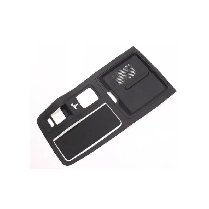 Zentrale Bedienfeld-Abdeckung Für Hongqi HS5 2023 Zentrale Steuerung Anti Slip Pad Panel Änderung Innen Getriebe Rahmen Schutz Pad Dekorative Zubehör Sti Trim Aufkleber Innen Zubehör(Black) von tnbru