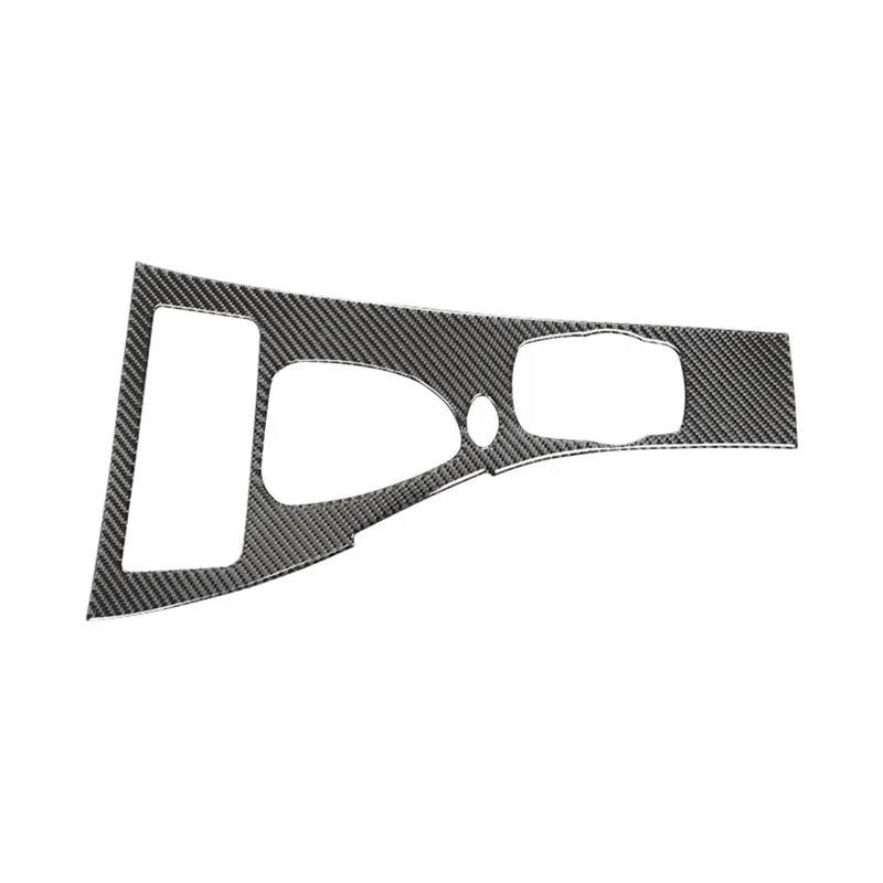 Zentrale Bedienfeld-Abdeckung Für M3 E92 E93 Carbon Fiber Modifizierte Mittelkonsole Gangschaltung Multimedia Panel Dekorativer Aufkleber Innen Geeignet Trim Aufkleber Innen Zubehör von tnbru