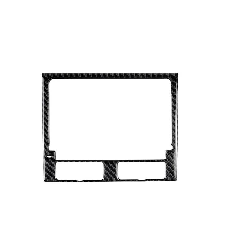 Zentrale Bedienfeld-Abdeckung Für MACAN Für Cayenne 2014 2015 2016 2017 2018 2019 2020 Carbon Fiber Auto Zubehör Innen Set Trim Aufkleber Dekoration Trim Aufkleber Innen Zubehör(Navigation Panel) von tnbru