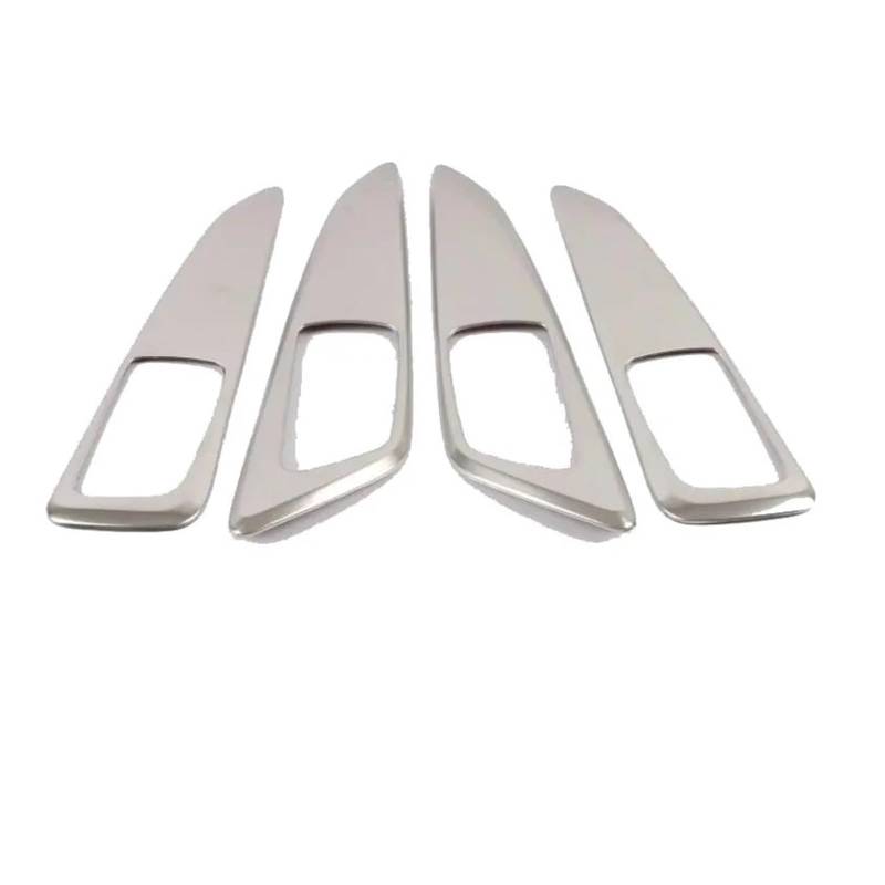 Zentrale Bedienfeld-Abdeckung Für Mitsubishi Für Eclipse Für Cross 2017 2018 2019-2021 Edelstahl Rückspiegel Einstellschalter Abdeckung Verkleidung Getriebe Panel Rahmen Trim Aufkleber Innen Zubehör(S von tnbru