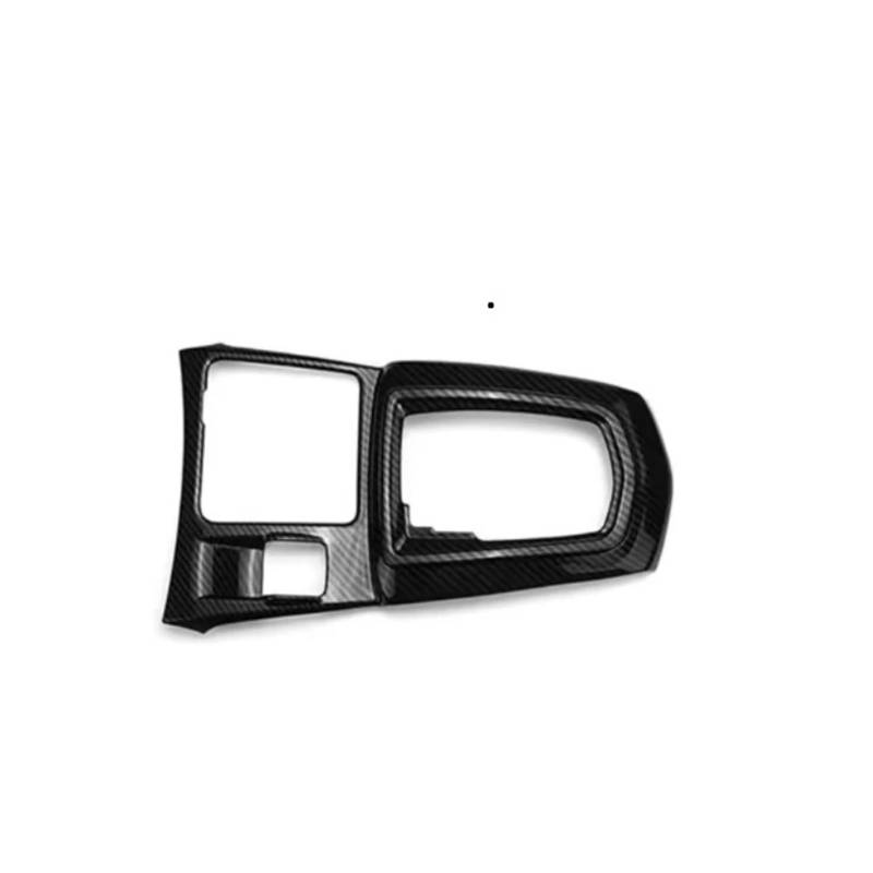 Zentrale Bedienfeld-Abdeckung Für Nissan Für Qashqai J11 2019–2021 Auto-Mittelkonsole Schalthebelfeld Rahmenabdeckung Verkleidung Farbe Refit-Aufkleber Anti-Kratzer Trim Aufkleber Innen Zubehör(LHD Ca von tnbru