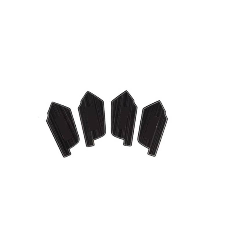 Zentrale Bedienfeld-Abdeckung Für Q3 2019 2020 2021 Innentürgriff Armaturenbrett Mittelkonsole Klimaanlage Gangschaltung Bedienfeld Wasserbecherhalter Trim Aufkleber Innen Zubehör(Door Bowl Cover) von tnbru