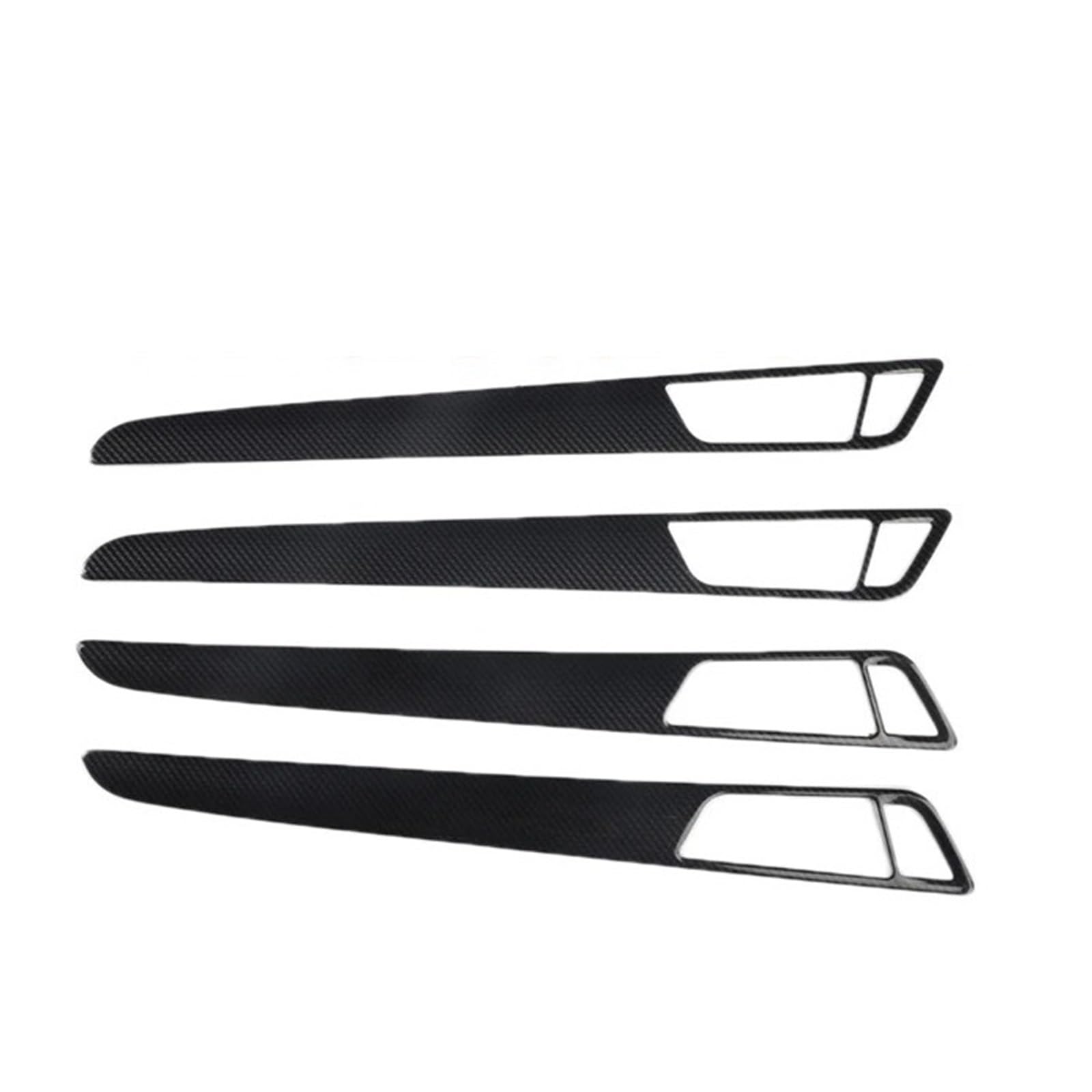 Zentrale Bedienfeld-Abdeckung Für Q5 2010-2016 Auto LHD Konsole Armlehne Gangschaltung Dekoration Rahmen Abdeckung Trim Carbon Faser Farbe Innen Trim Aufkleber Innen Zubehör(for Door Panel) von tnbru
