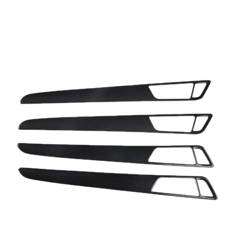 Zentrale Bedienfeld-Abdeckung Für Q5 2010-2016 Auto LHD Konsole Armlehne Gangschaltung Dekoration Rahmen Abdeckung Trim Carbon Faser Farbe Innen Trim Aufkleber Innen Zubehör(for Door Panel) von tnbru