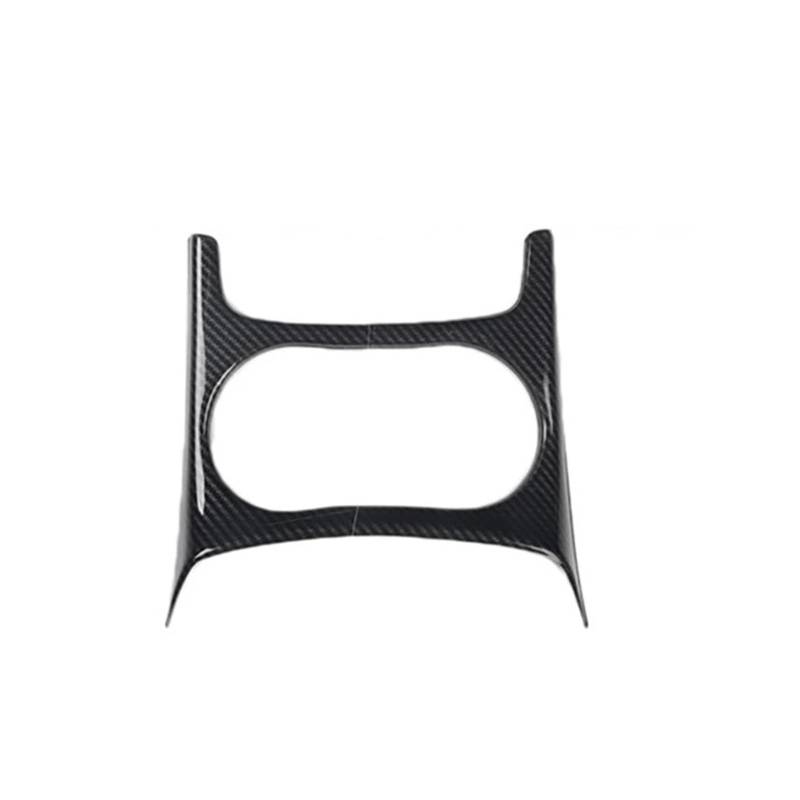 Zentrale Bedienfeld-Abdeckung Für Q5 2010-2016 Auto LHD Konsole Armlehne Gangschaltung Dekoration Rahmen Abdeckung Trim Carbon Faser Farbe Innen Trim Aufkleber Innen Zubehör(for Drink Holder) von tnbru