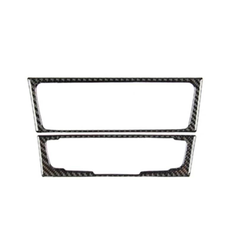Zentrale Bedienfeld-Abdeckung Für Q5 Für A4 B8 Für A5 2010 2011 2012 2013 2014 2015 Auto-Styling Real Carbon Fiber Center Control CD Panel Abdeckung Trim Trim Aufkleber Innen Zubehör(B) von tnbru