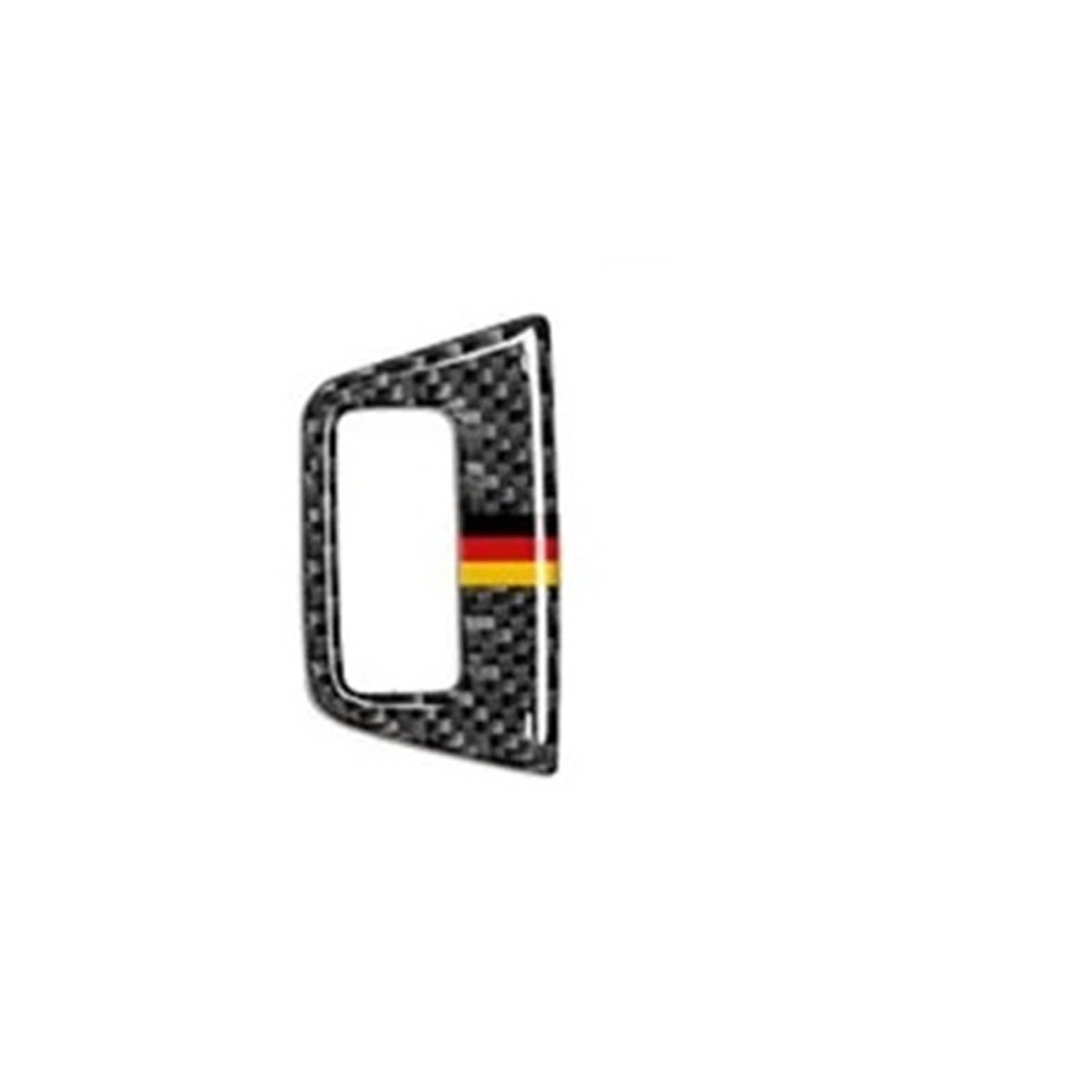 Zentrale Bedienfeld-Abdeckung Für Q7 2008-2015 Innentür Armlehne Knopfrahmen Autozubehör Carbon Fiber CD Panel Windows Control Gear Panel Trim Trim Aufkleber Innen Zubehör(Trunk Button 3) von tnbru
