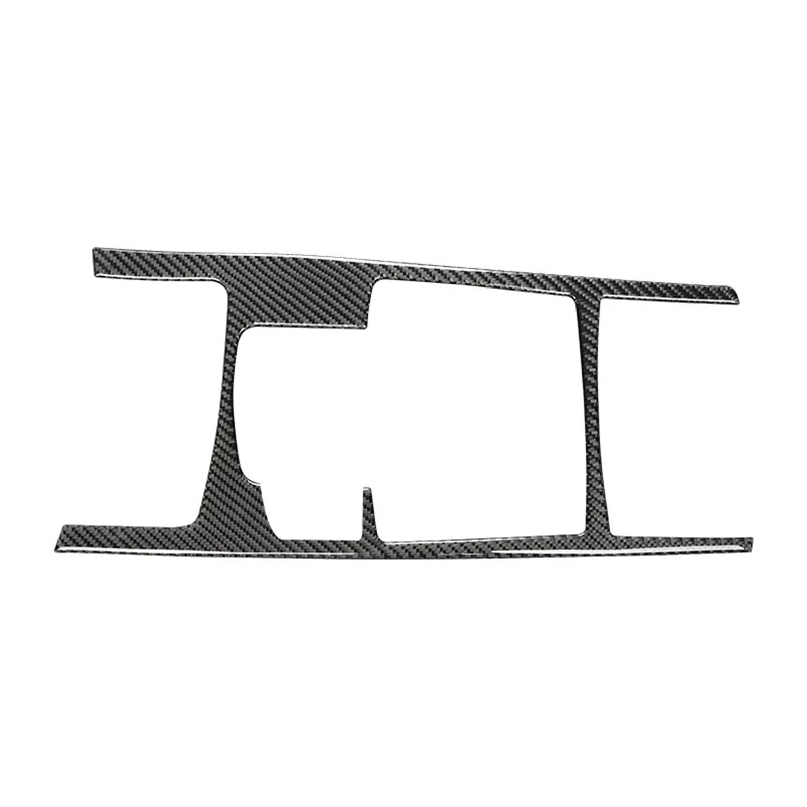 Zentrale Bedienfeld-Abdeckung Für StyleA6 Für A6L 2005-2011 Modifizierter Schalttafel-Dekorationsaufkleber Aus Kohlefaser, Innenraummodifikation Geeignet Trim Aufkleber Innen Zubehör(BStyle) von tnbru
