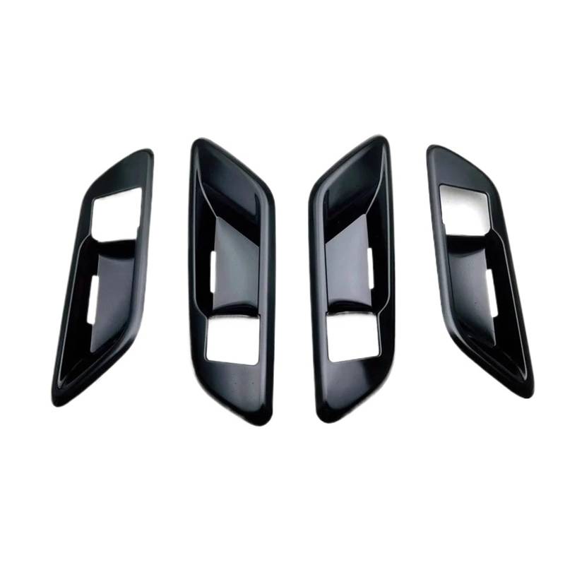 Zentrale Bedienfeld-Abdeckung Für Toyota Für Crown Für Cossover 2023 2024 2025 ABS Schwarz Farbe Getriebe Shift Panel Abdeckung Trim Fenster Schalter Panel Lift Abdeckung Zubehör Trim Aufkleber Innen von tnbru