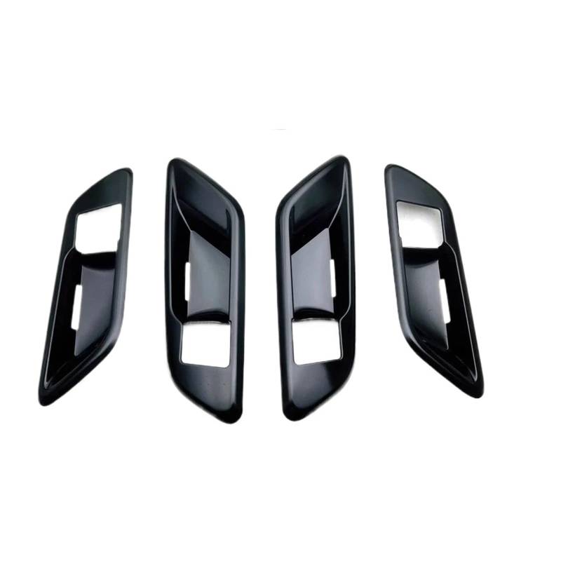 Zentrale Bedienfeld-Abdeckung Für Toyota Für Crown Für Cossover 2023 2024 2025 ABS Schwarz Farbe Getriebe Shift Panel Abdeckung Trim Fenster Schalter Panel Lift Abdeckung Zubehör Trim Aufkleber Innen von tnbru