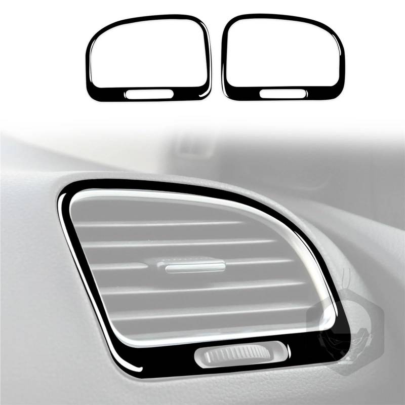 Zentrale Bedienfeld-Abdeckung Für VW Für Golf 6 Für GTI R MK6 2008-2012 Piano Black Gangschaltung Luftauslass Entlüftung Armaturenbrett Set Autoinnenausstattung Aufkleber Trim Aufkleber Innen Zubehör( von tnbru