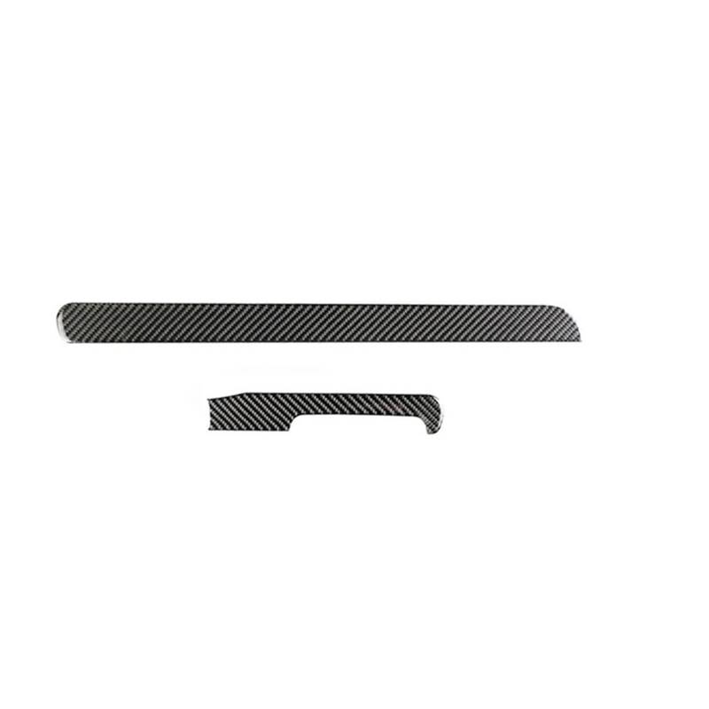 Zentrale Bedienfeld-Abdeckung Für VW Für Golf 6 MK6 Für GTI 2008-2012 Auto-Innenausstattung Auto Auto Carbon Fiber Center Air Outlet CD Panel Dekorativer Zieraufkleber Trim Aufkleber Innen Zubehör(G R von tnbru