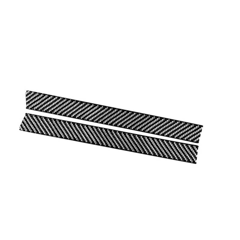 Zentrale Bedienfeld-Abdeckung Für VW Für Tiguan Für L 2017-2020 Carbon Fiber Zubehör Auto Getriebe Shift Panel AC Schalter Scheinwerfer Rahmen Trim Trim Aufkleber Innen Zubehör(Mirror Protection) von tnbru