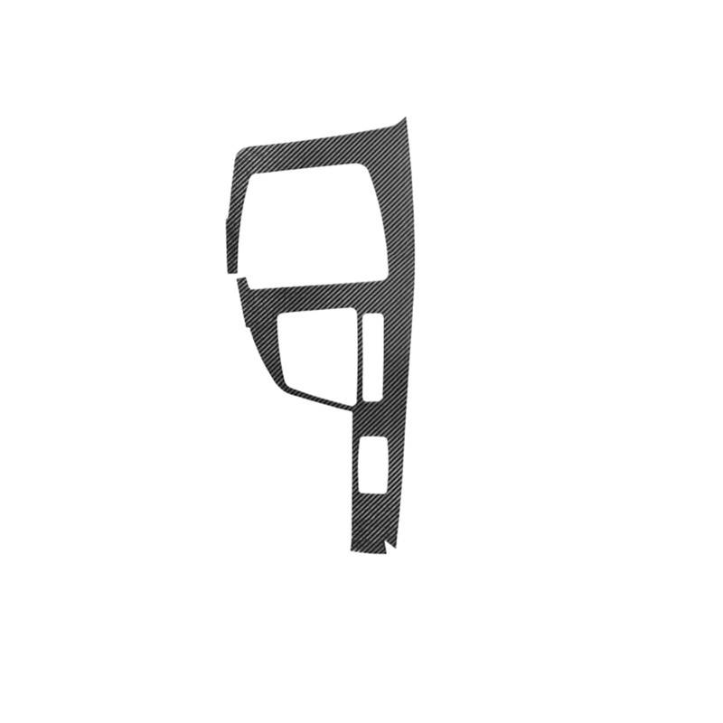 Zentrale Bedienfeld-Abdeckung Für X1 F48 Für X2 F39 Aus Mittelkonsole Schaltknauf Panel Trim Performance Aufkleber Auto-Innenausstattung Trim Aufkleber Innen Zubehör(Carbon Leather RHD4) von tnbru
