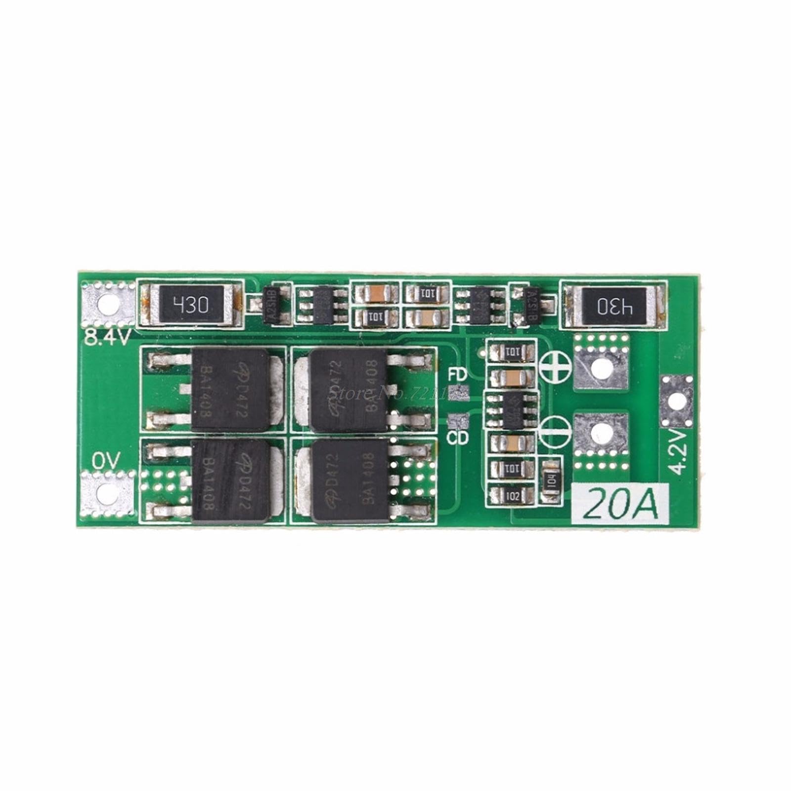 2S 8,4V 20A Ausgewogene Version BMS-Ladegerät-Schutzmodul, Lithium-Batterie-Schutzplatine für Kurzschlussschutz 2S 8,4V 20A Ausgewogene Version BMS-Ladegerät-Schutzmodul, Lithium-Batterie-Schutzplatine für Kurzschlussschutz von tooloflife