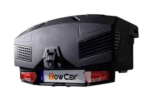 TowBox EVO Urban Gepäckbox für Anhängerkupplung | Transportbox | Gepäckträger - 1200 x 670 x 650 (Urban Black) von towcar