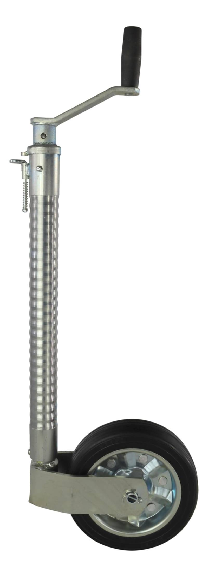 Stützrad Sicherheitsstützrad Rohr gerippt 48mm 300kg 220x60 Trailer Anti-Rutsch Caravan Anhänger Wohnmobil Rangierhilfe von trailer parts4u