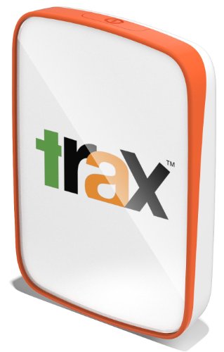 trax GPS Intelligentes GPS-Ortungsgerät für Kinder und Haustiere, orange von trax