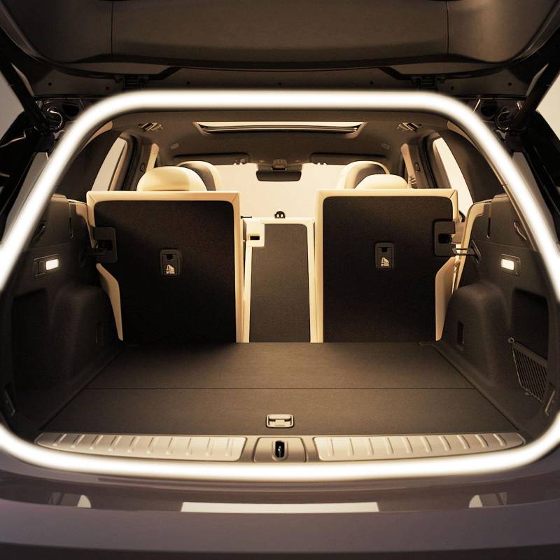 Kofferraum Lichtstreifen,Kofferraum LED Streifen,Dynamic Flowing Car Trunk Light Strip,Automatischer Sensor Tail Box Led Strip Lights für Auto Kofferraum Dekoration (Gelb, Full Circle 4 m) von tsaChick