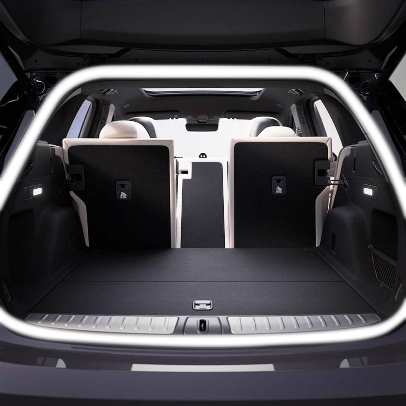 Kofferraum Lichtstreifen,Kofferraum LED Streifen,Dynamic Flowing Car Trunk Light Strip,Automatischer Sensor Tail Box Led Strip Lights für Auto Kofferraum Dekoration von tsaChick