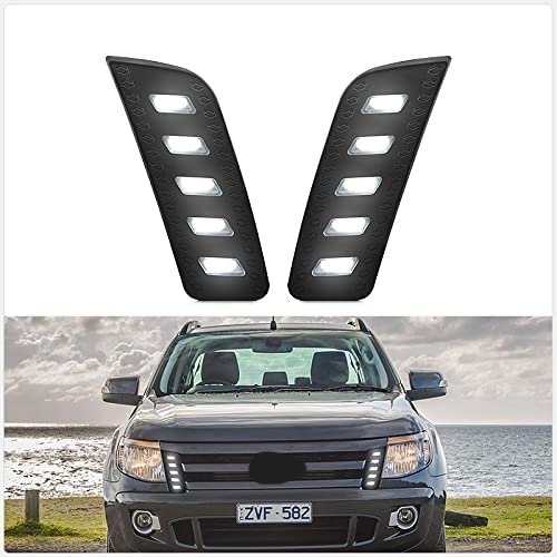 tunez® Grill Vorderseite LED Tagfahrlicht DRL Antriebsleuchten kompatibel mit Ranger T6 MK 1 2013 2014 2015 tunez® Grill Vorderseite LED Tagfahrlicht DRL Antriebsleuchten kompatibel mit Ranger T6 MK 1 2013 2014 2015 von tunez