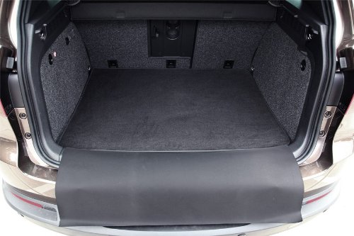 tuning-art 2600 Kofferraummatte passend für VW Tiguan 1 5N 2007-2015 2-teilig mit Ladekantenschutz von tuning-art