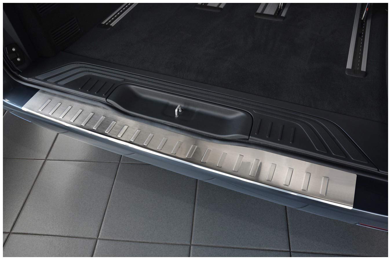 tuning-art EX111-L105-3308 Ladekantenschutz Einstiegsleisten Grill-Leisten für Mercedes V-Klasse Vito W447 von tuning-art