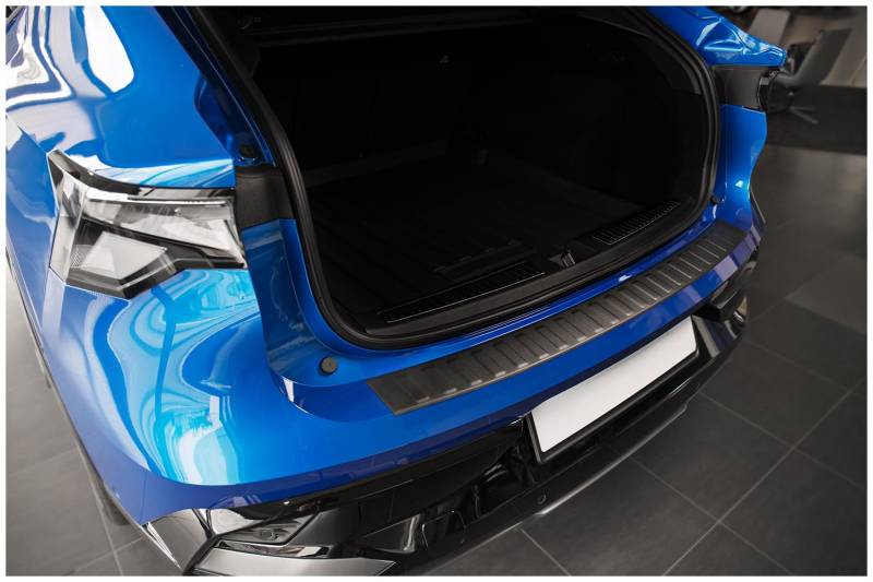 tuning-art L3110 Edelstahl Ladekantenschutz passend für Renault Rafale 2024- Pulverbeschichtet, Farbe:Schwarz Pulverbeschichtet von tuning-art