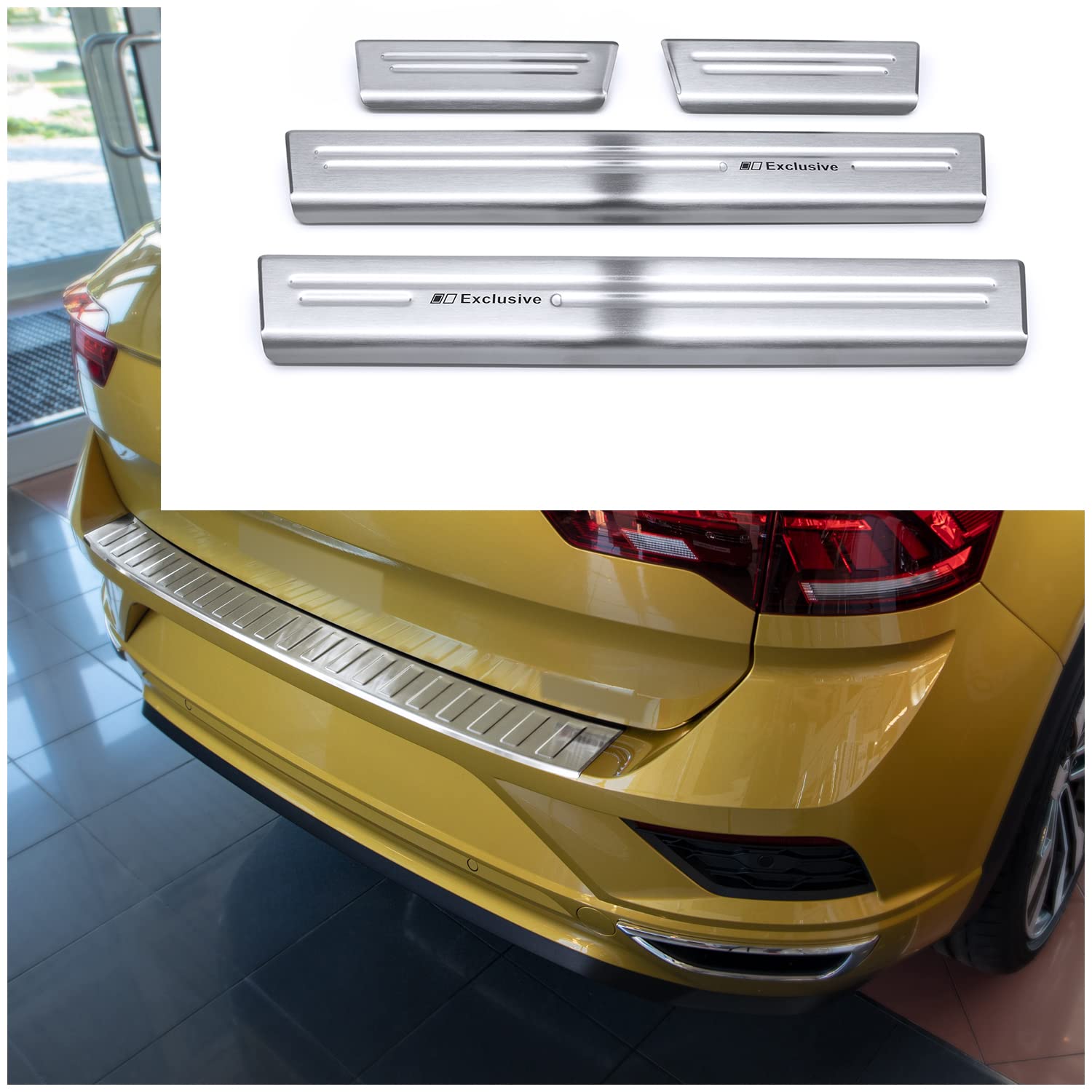tuning-art L343R-EX136R Ladekantenschutz und Einstiegsleisten passend für VW T-ROC A1 Rostei 2017- tuning-art L343R-EX136R Ladekantenschutz und Einstiegsleisten passend für VW T-ROC A1 Rostei 2017- von tuning-art