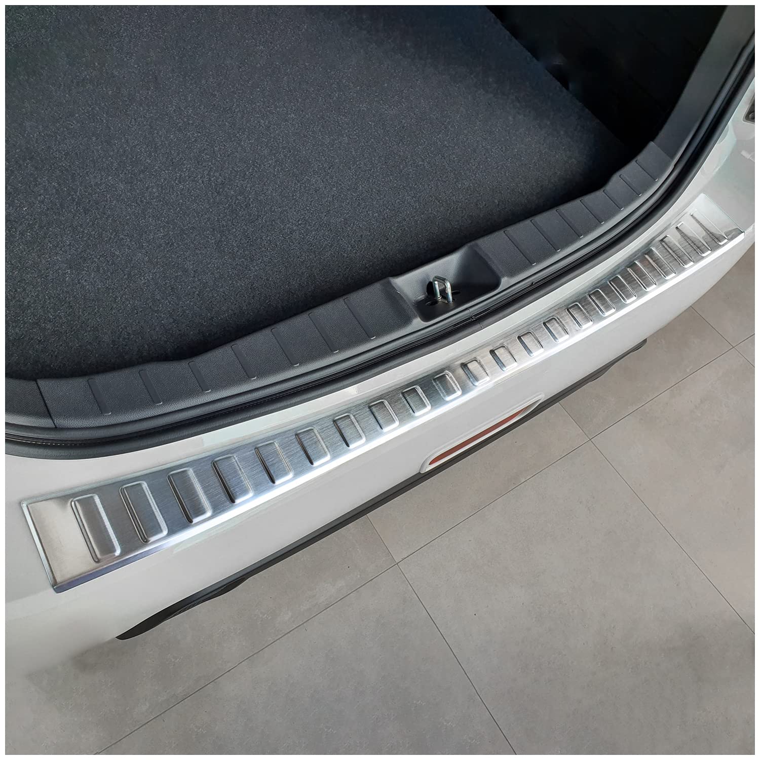tuning-art L409 Edelstahl Ladekantenschutz für Mitsubishi ASX 3 2019-5 Jahre Garantie, Farbe:Silber von tuning-art