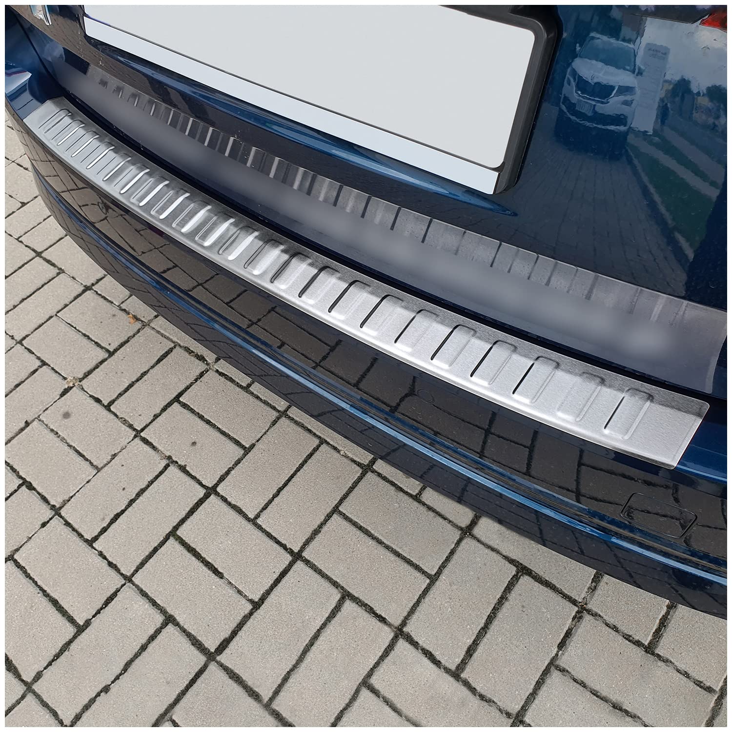 tuning-art L410 Edelstahl Ladekantenschutz passend für Skoda Octavia 4 Kombi 2020-02/2024, Farbe:Silber tuning-art L410 Edelstahl Ladekantenschutz passend für Skoda Octavia 4 Kombi 2020-02/2024, Farbe:Silber von tuning-art