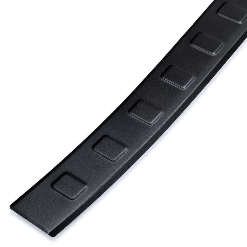 tuning-art L473 Edelstahl Ladekantenschutz passend für Skoda Superb 3 Kombi 2015-2019 Pulverbeschichtet, Farbe:Schwarz Pulverbeschichtet von tuning-art